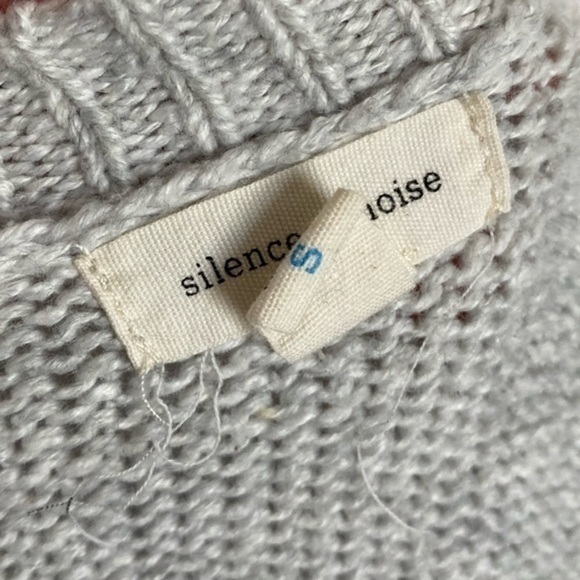 Silence & Noise • Grey Longer Length Cardigan - Picture 6 of 6